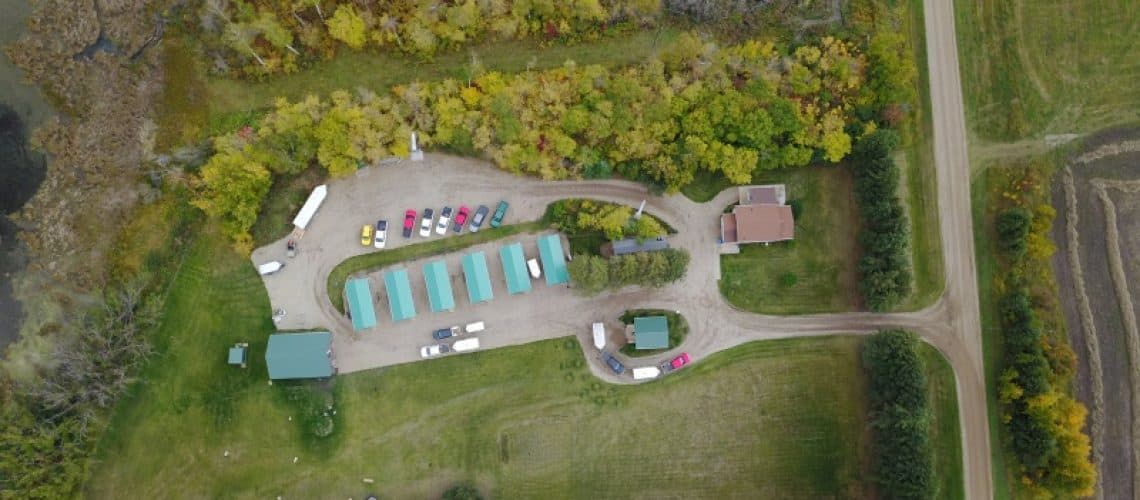 Birds Eye View of The Lodge